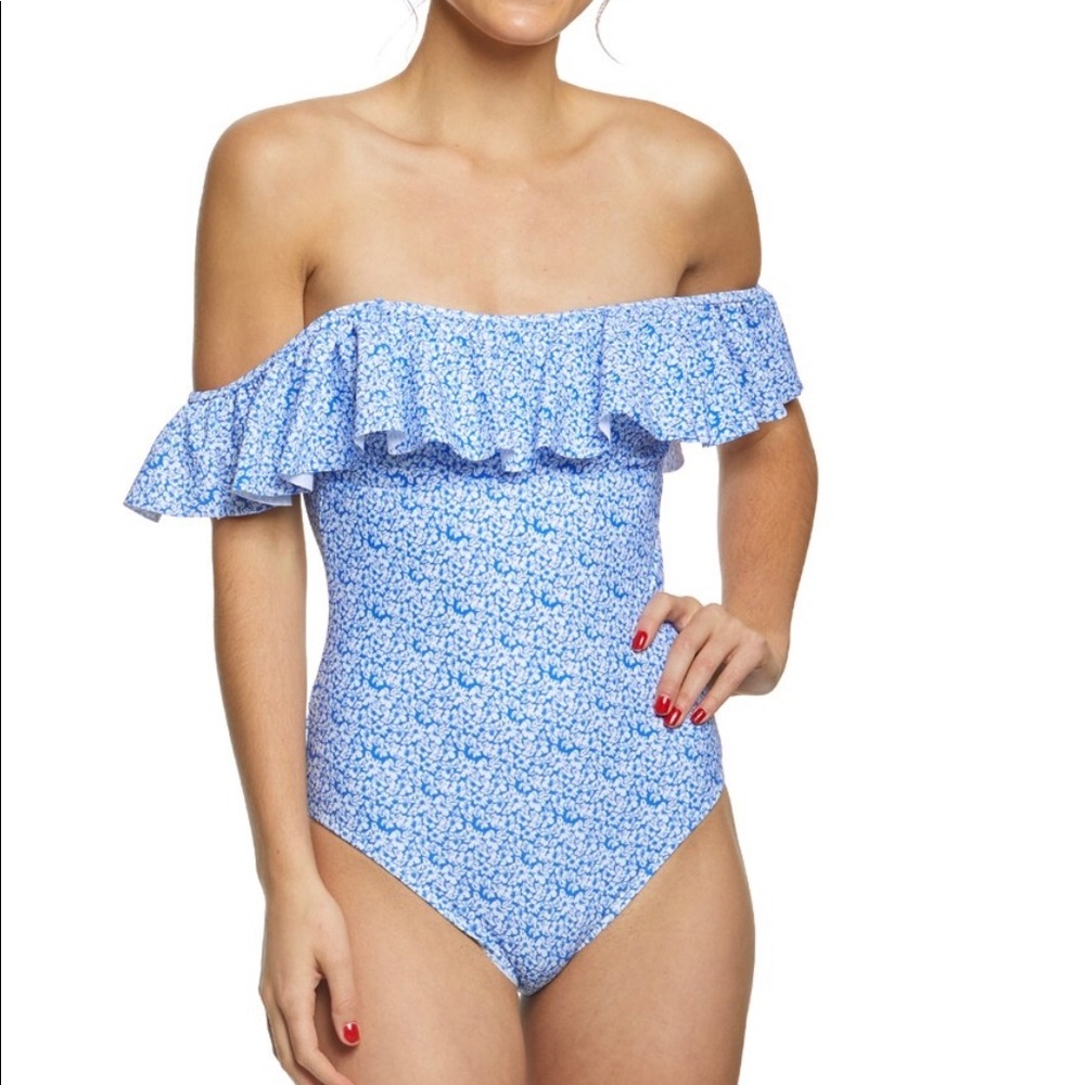 Raisins Maui One Piece Swimsuit Y710795-BLUE SZ M
